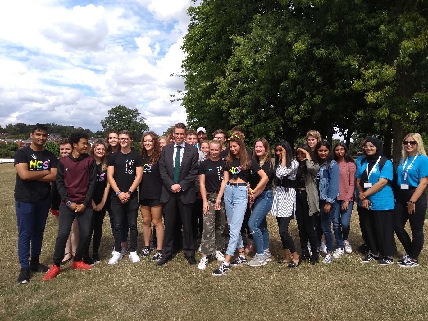 Gavin visits National Citizen Service Rt. Hon. Gavin Williamson